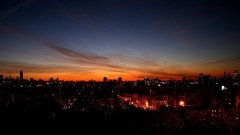 Sunset Landscapes cityscapes buildings