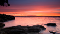 Sunset Landscapes nature fishing