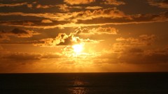 Sunset Landscapes Oceans oahu