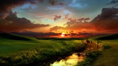 Sunset Landscapes rivers