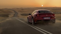 Sunset Landscapes sand cars