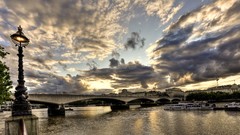 Sunset London England United Kingdom rivers cityscapes River 