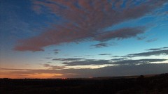 Sunset Mountains clouds hungary pákozd