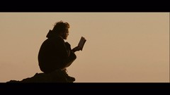 Sunset Movies Actors silhouettes reading Into the Wild Emile 