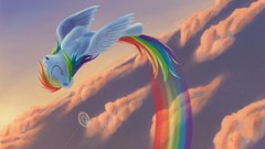 Sunset my little pony rainbow dash My Little Pony: Friendship 
