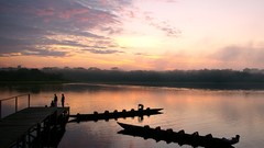 Sunset nature Ecuador Napo
