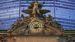 Sunset new york city Grand Central Station