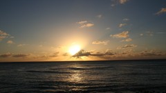 Sunset ocean Landscapes oahu