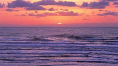 Sunset Oregon pacific ocean