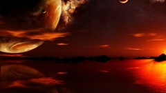 Sunset planets