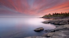 Sunset point minnesota Lake Superior