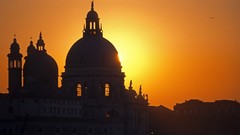 Sunset salute Italy venice architecture