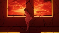 Sunset series blondes long hair yellow eyes nisemonogatari 