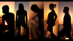 Sunset silhouettes by countocram