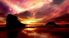 Sunset skyscapes Photo manipulation