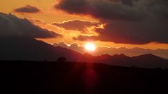 Sunset sunrise clouds