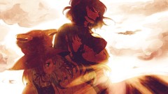 Sunset touhou goddess purple