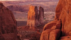 Sunset Utah national park Arches National Park