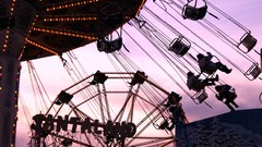 Sunset Wonderland carousel skies
