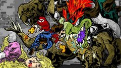 Super Mario bowser princess