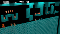 Super mario bros voxels