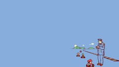 Super Mario funny minimalistic mario kart