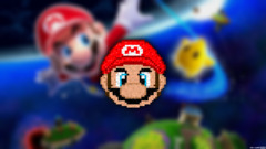 Super Mario pixel art Trixel Pixels video games nintendo