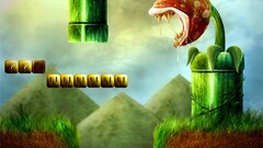 Super Mario super mario bros video game art video games grass