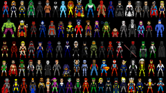 Superheroes Ghost Rider pixel