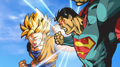 Superman son goku Dragon