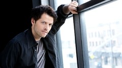 Supernatural Castiel Misha Collins window panes