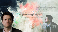 Supernatural text Quotes Castiel