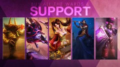 Support League of Legends Alistair video games Sona Taric Lulu 
