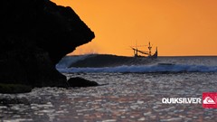 Surfing quiksilver