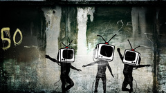 Surreal graffitti tvheads