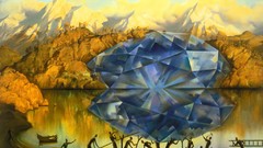 Surrealism Diamonds surreal artwork vladimir kush