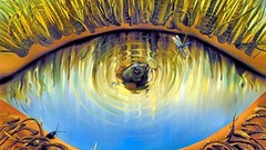 Surrealism eyes fish surreal artwork vladimir kush