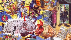 Surrealism paintings psychedelic brains artwork Robert Williams
