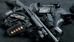 SWAT shotguns weapons