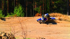 Sweden corner full throttle motorcross sweden yamaha yz 125 