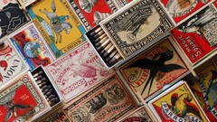 Sweden matchboxes matchsticks