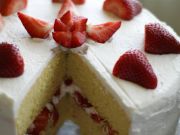 Sweets (candies) pie strawberries