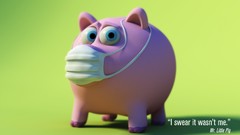 Swine flu funny pigs