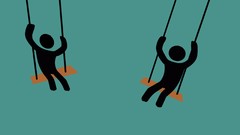 Swings minimalistic gerarc Stick people
