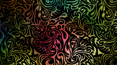 Swirls trippy opium