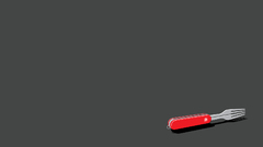 Swiss fork artwork Art