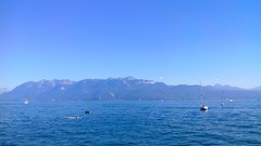 Switzerland lac leman Lutry Lausanne