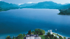 Switzerland lakes Annecy