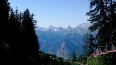 Switzerland Sion mountaines Nendaz