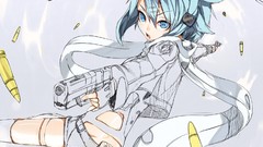 Sword art online asada shino gun gale online